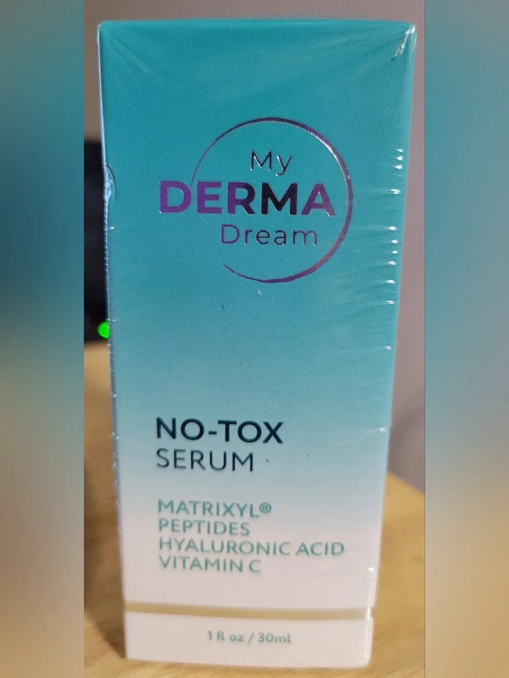 My Derma Dream No-Tox Serum 1 fl oz/30ml New Sealed Matrixyl Peptides Hyaluronic